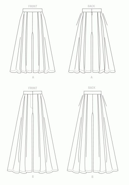 Naaipatroon Vogue 1772 broek, maat  34-52, Dui/En
