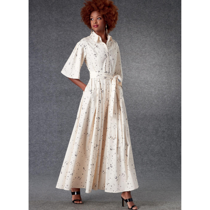 Naaipatroon Vogue 1783 jurk, maat 42-50, Dui/En/Fr