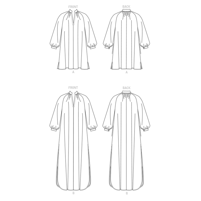 Naaipatroon Vogue 1803 jurk, maat 32-40, Dui/En/Fr