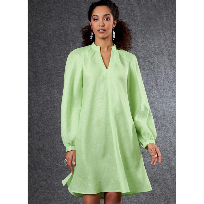 Naaipatroon Vogue 1803 jurk, maat 32-40, Dui/En/Fr