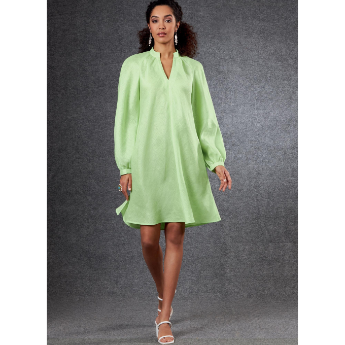 Naaipatroon Vogue 1803 jurk, maat 32-40, Dui/En/Fr