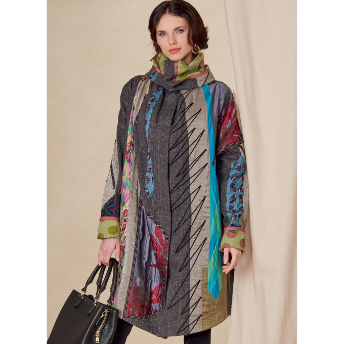Naaipatroon Vogue 1816 Designer jas, 32-48 Dui/En/Fr