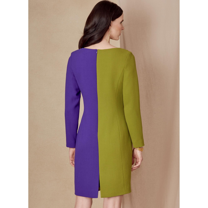 Patron Vogue 1819 robe de styliste femme, taille 42-50, en français