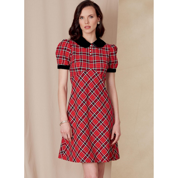 Naaipatroon Vogue 1822 Dress maat 34-42, Dui/En/Fr