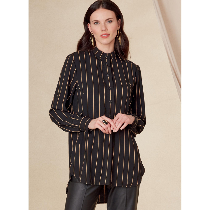 Naaipatroon Vogue 1823 blouse, maat 34-42, Dui/En/Fr