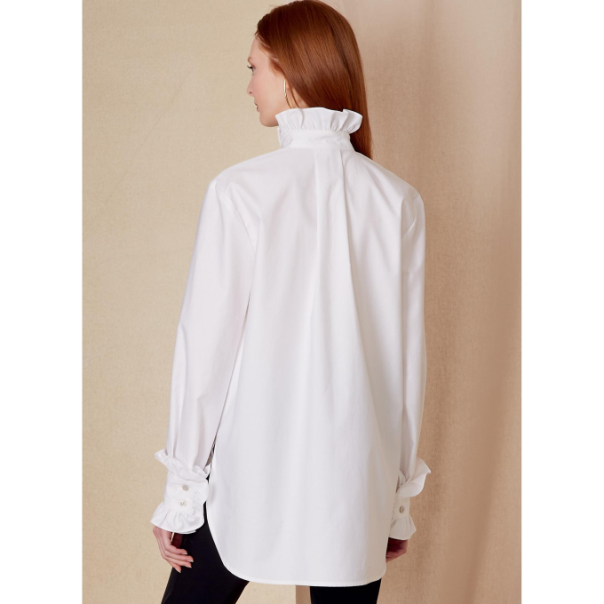 Naaipatroon Vogue 1823 blouse, maat 42-50, Dui/En/Fr