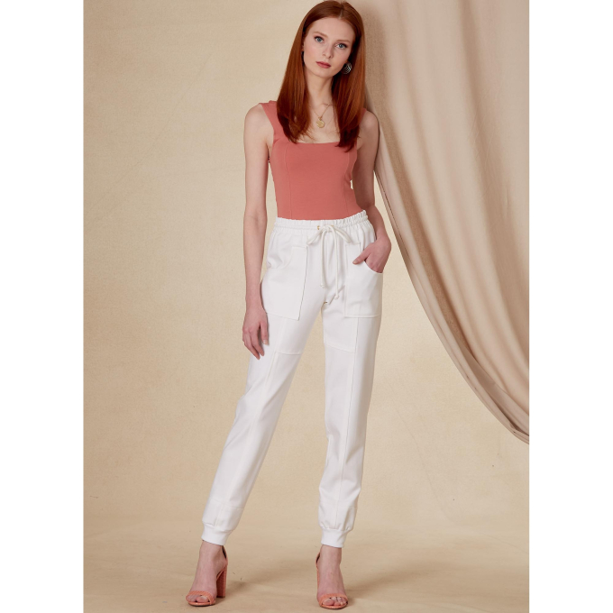 Naaipatroon Vogue 1828 broek, maat  32-48, Dui/En/Fr