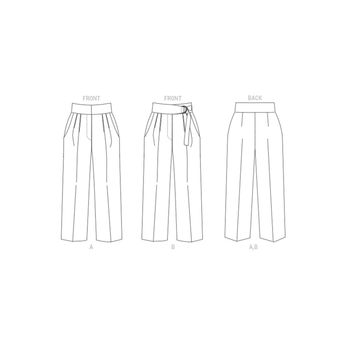 Naaipatroon Vogue 1829 broek, maat  42-50, Dui/En/Fr