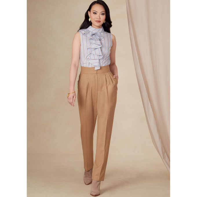 Naaipatroon Vogue 1829 broek, maat  42-50, Dui/En/Fr