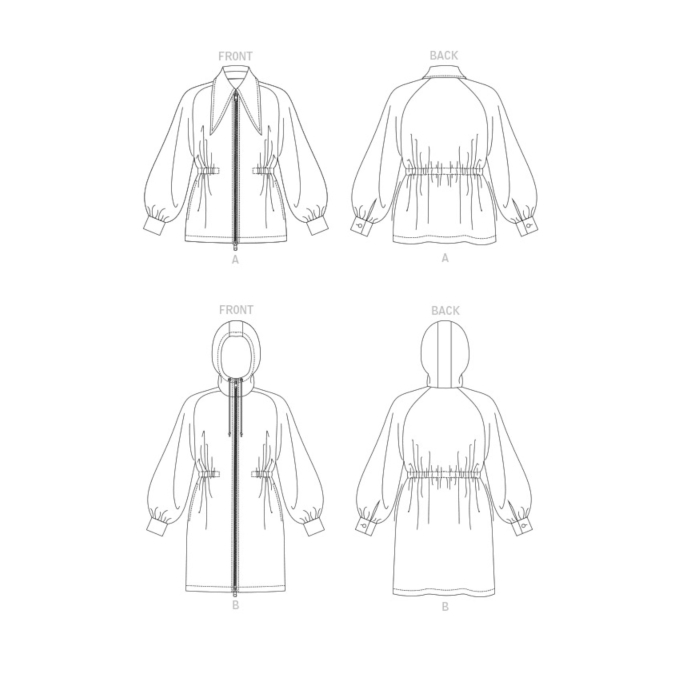 Naaipatroon Vogue 1840 jas, 34-42 Dui/En/Fr