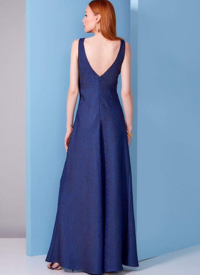 Naaipatroon Vogue 1842 jurk, maat 34-42 Dui/En/Fr