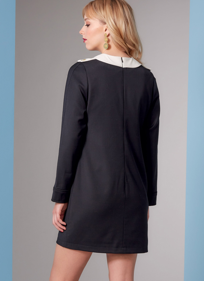 Naaipatroon Vogue 1844 jurk, maat 34-42, Dui/En/Fr
