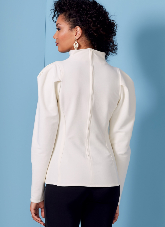 Naaipatroon Vogue 1847 Gr. 42-50 blouse, Dui/En/Fr