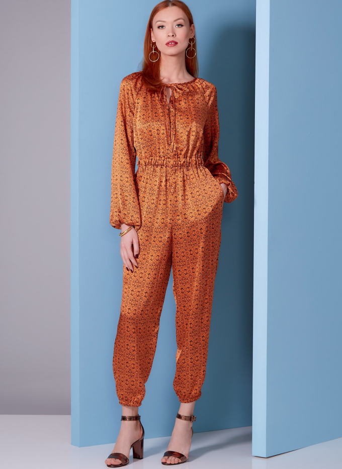 Naaipatroon Vogue 1851 jumpsuit, maat 34-42, Dui/En/Fr