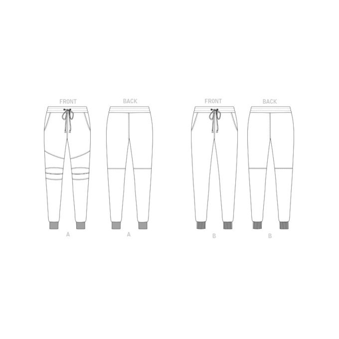 Naaipatroon Vogue 1853 broek Gr. 50-56, Dui/En/Fr