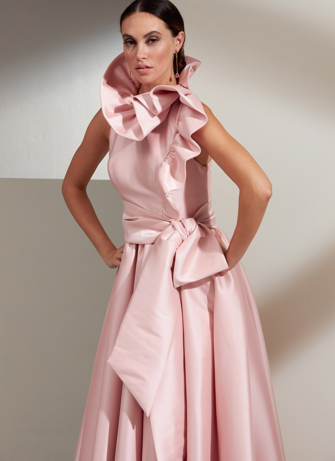 Patron Vogue 1861 robe de styliste femme, taille 34-42, en français