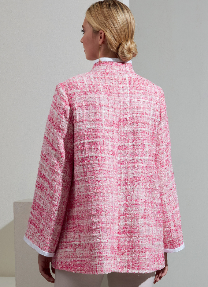 Patron Vogue 1866 veste de styliste femme, taille 32-40, en français