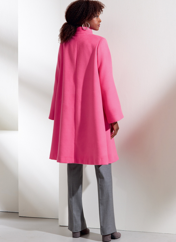 Patron Vogue 1866 veste de styliste femme, taille 32-40, en français