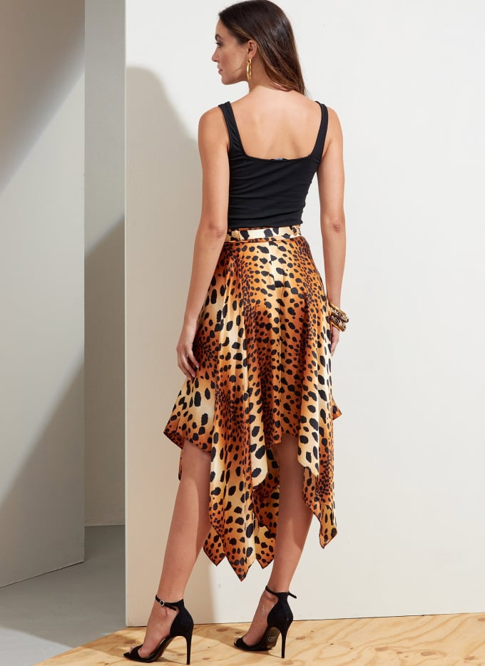 Patron Vogue 1872 jupe femme, taille 32-40, en français