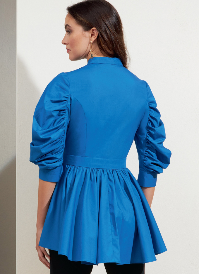Naaipatroon Vogue 1875 Gr. 34-42 Blouse, Dui/En/Fr