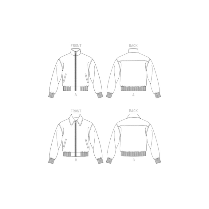Naaipatroon Vogue 1877 Unisex jas, mt. 48-56, Dui/En/Fr