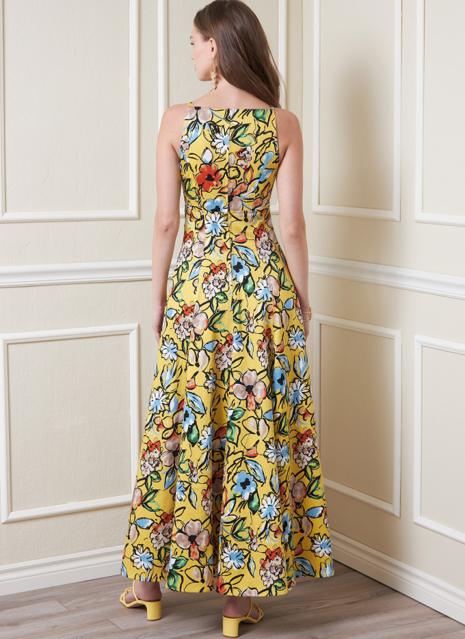 Naaipatroon Vogue 1882  jurk, maat 44-52 Dui/En/Fr
