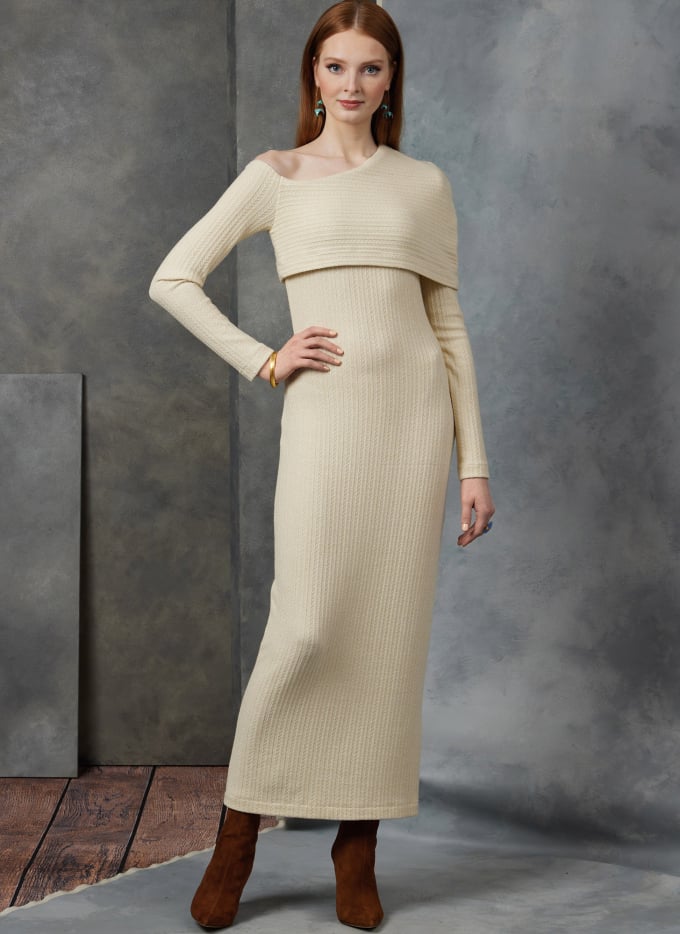 Patron Vogue 1906 robe, taille 34-42 en français