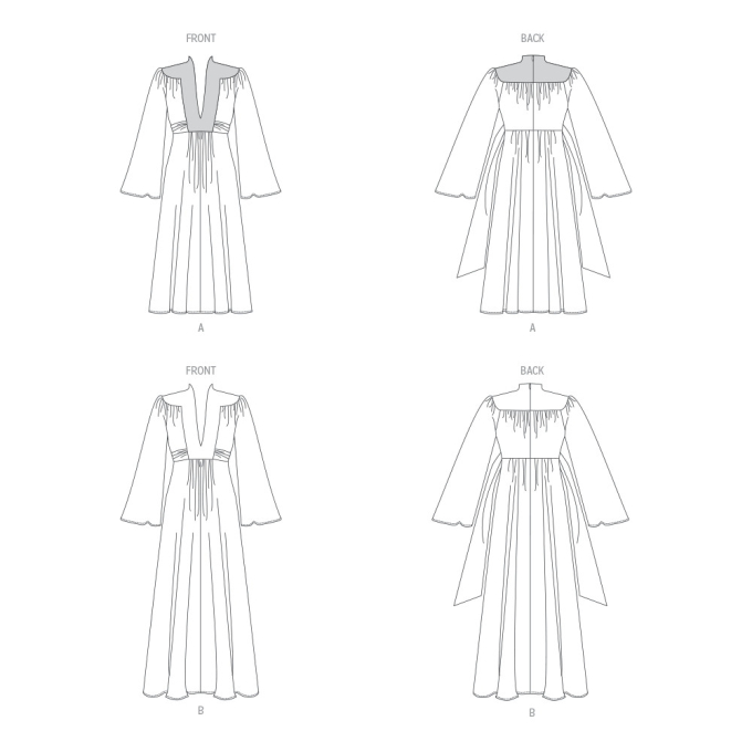 Patron Vogue 1921 robe femme , taille 32-40 en français