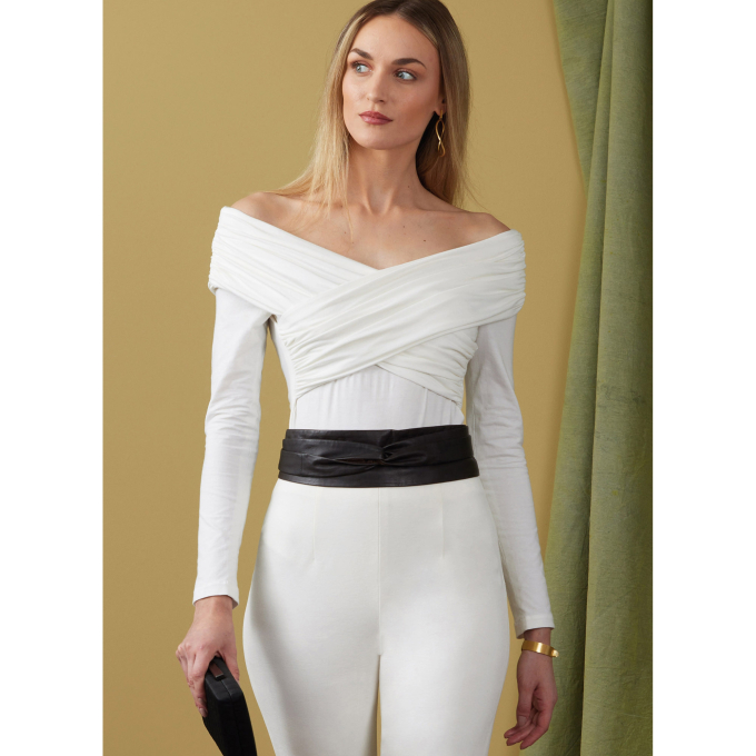 Naaipatroon Vogue 1923 Top, maat  34-42, Dui/En/Fr