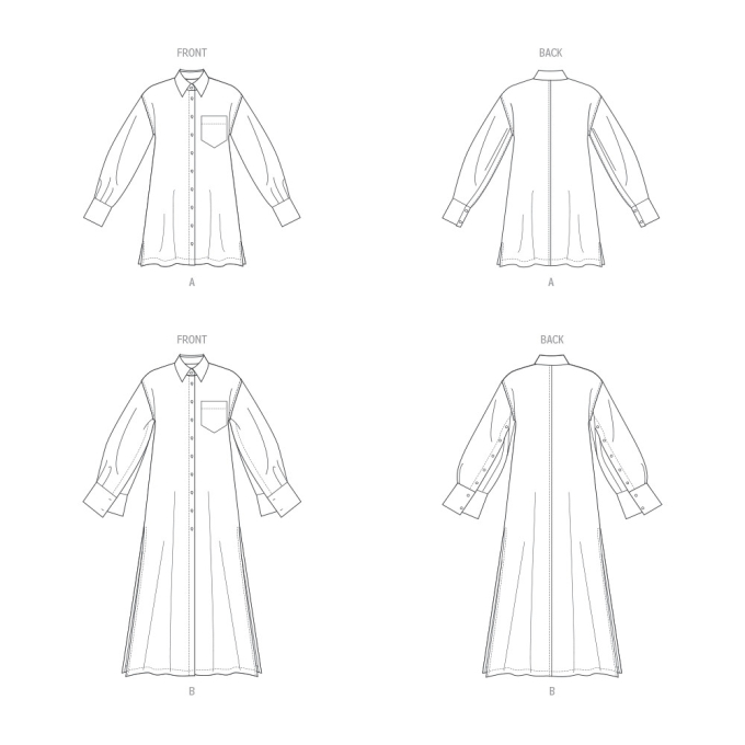 Naaipatroon Vogue 1933  jurk, maat 32-40 Dui/En/Fr