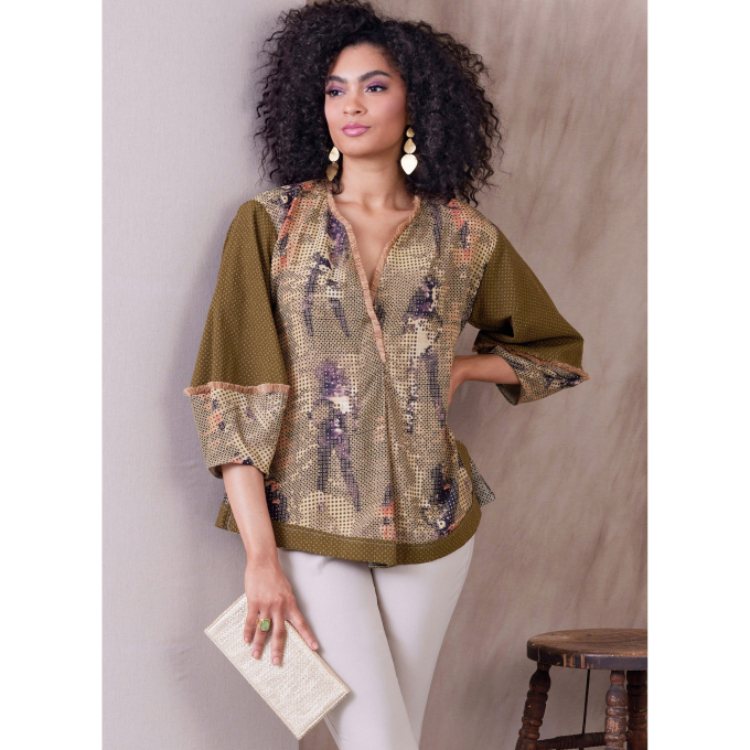 Patron Vogue 1937 blouse/robe femme, taille 32-48 en français