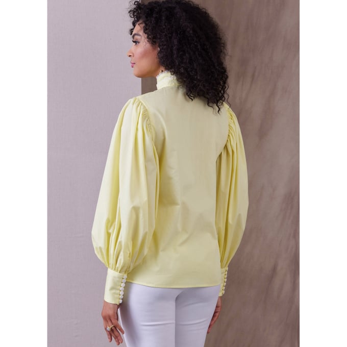 Naaipatroon Vogue 1939 blouse, maat 44-52 Dui/En/Fr
