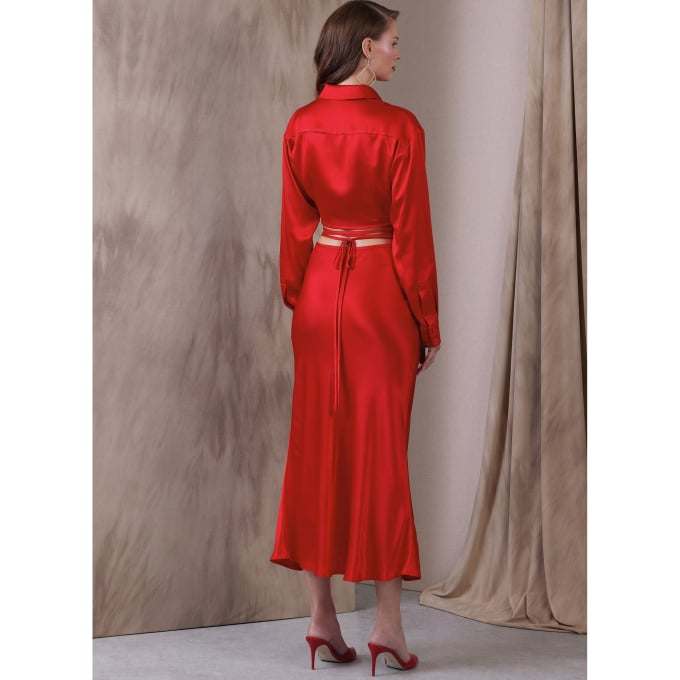 Naaipatroon Vogue 1944 combinatie, maat 30-38 Dui/En/Fr