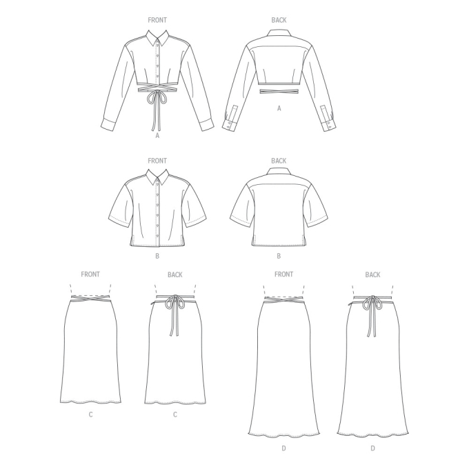 Naaipatroon Vogue 1944 combinatie, maat 40-48 Dui/En/Fr