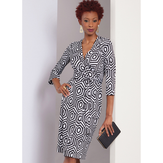 Naaipatroon Vogue 1952  jurk, maat 32-40 Dui/En/Fr