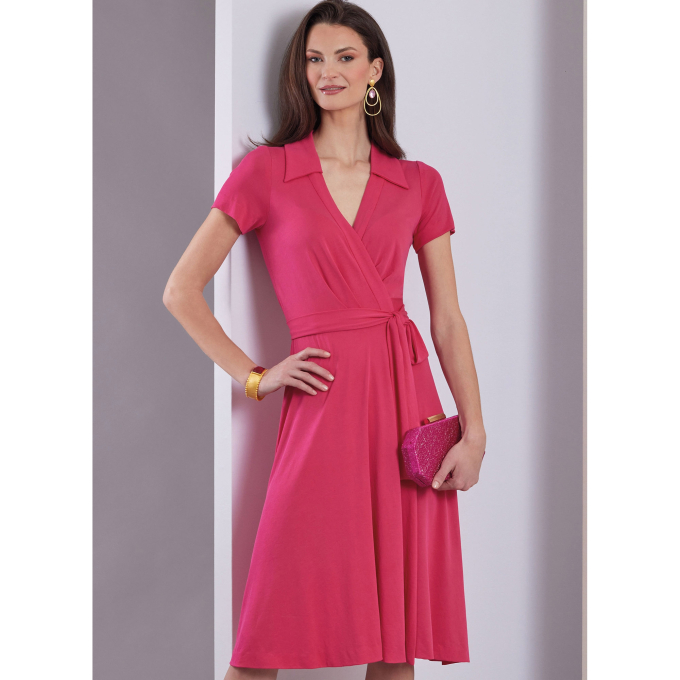 Naaipatroon Vogue 1952  jurk, maat 32-40 Dui/En/Fr