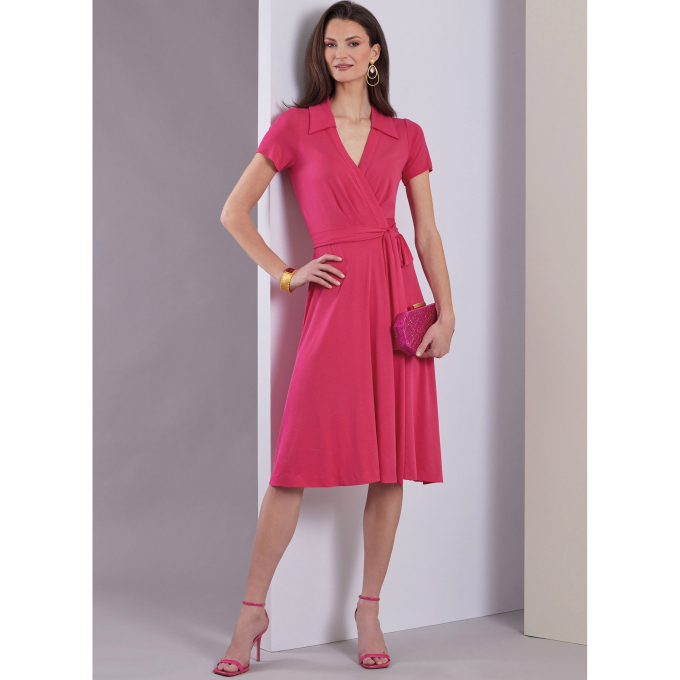 Naaipatroon Vogue 1952  jurk, maat 32-40 Dui/En/Fr