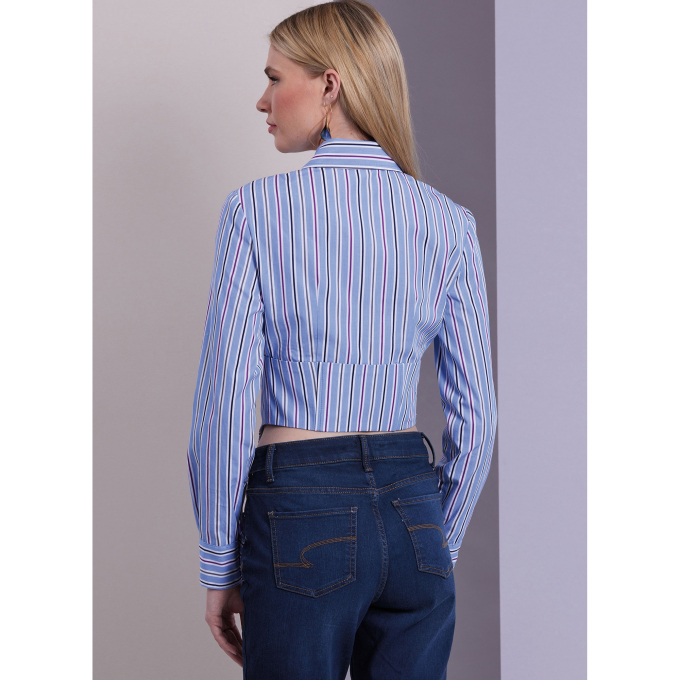 Naaipatroon Vogue 1956 blouse, maat 32-40 Dui/En/Fr