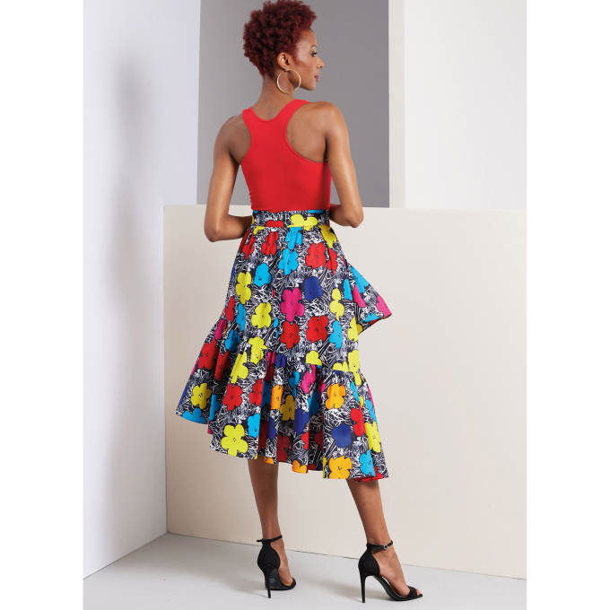 Patron Vogue 1957 jupe femme, taille 44-52 en français