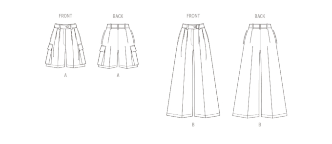 Naaipatroon Vogue 1958 broek, maat 32-40 Dui/En/Fr
