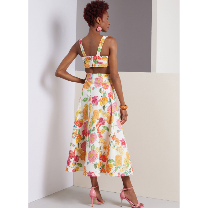 Naaipatroon Vogue 1961 combinatie, maat 40-48 Dui/En/Fr