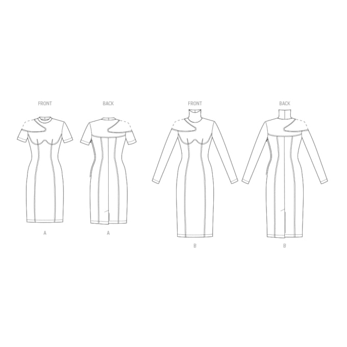 Patron Vogue 1969 robe femme, taille 34-42, en français