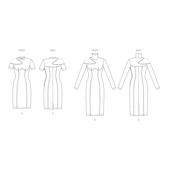 Patron Vogue 1969 robe femme, taille 44-52, en français