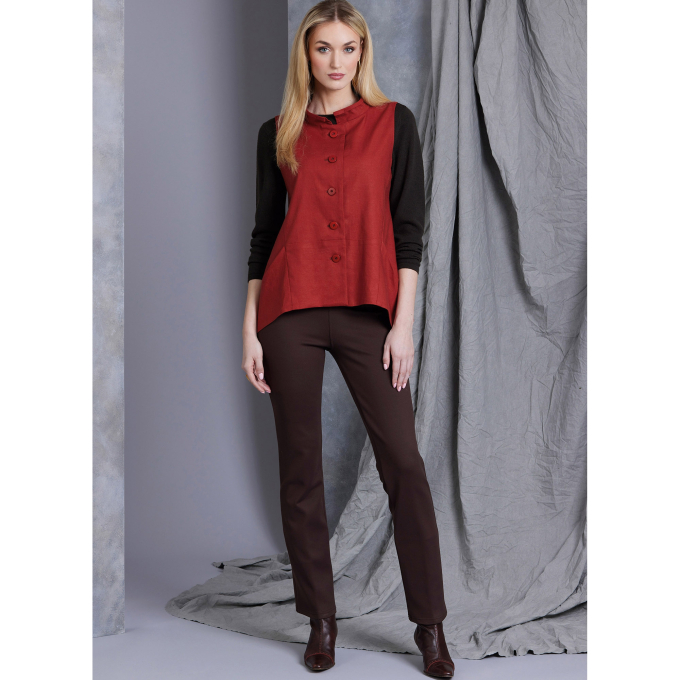 Naaipatroon Vogue 1970 jas, maat 34-42, Dui/En/Fr