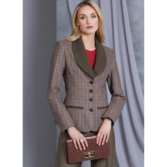 Naaipatroon Vogue 1972 blazer, maat 32-40, Dui/En/Fr
