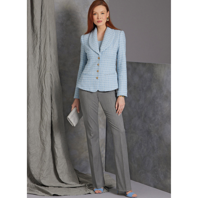 Naaipatroon Vogue 1972 blazer, maat 32-40, Dui/En/Fr