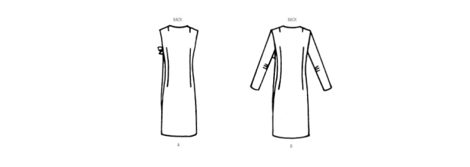 Naaipatroon Vogue 1978 jurk, maat 34-42, Dui/En/Fr