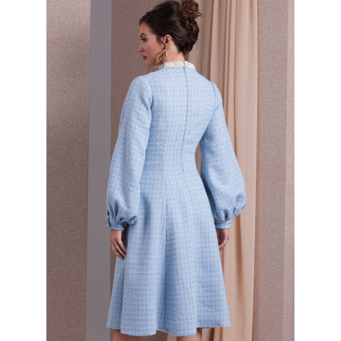 Naaipatroon Vogue 1983 jurk, maat 32-40, Dui/En/Fr