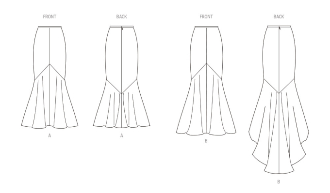 Naaipatroon Vogue 1986 jurk, maat 34-42 Dui/En/Fr