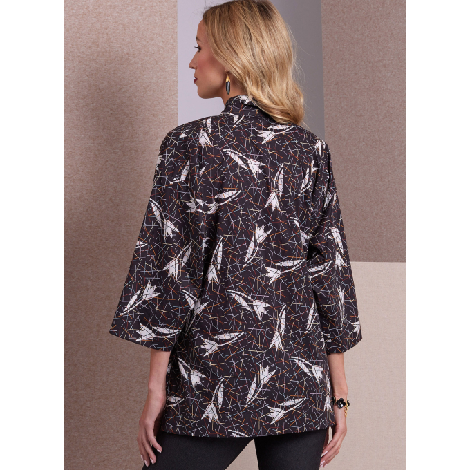 Naaipatroon Vogue 1989 jas, maat XS-XXL, Dui/En/Fr
